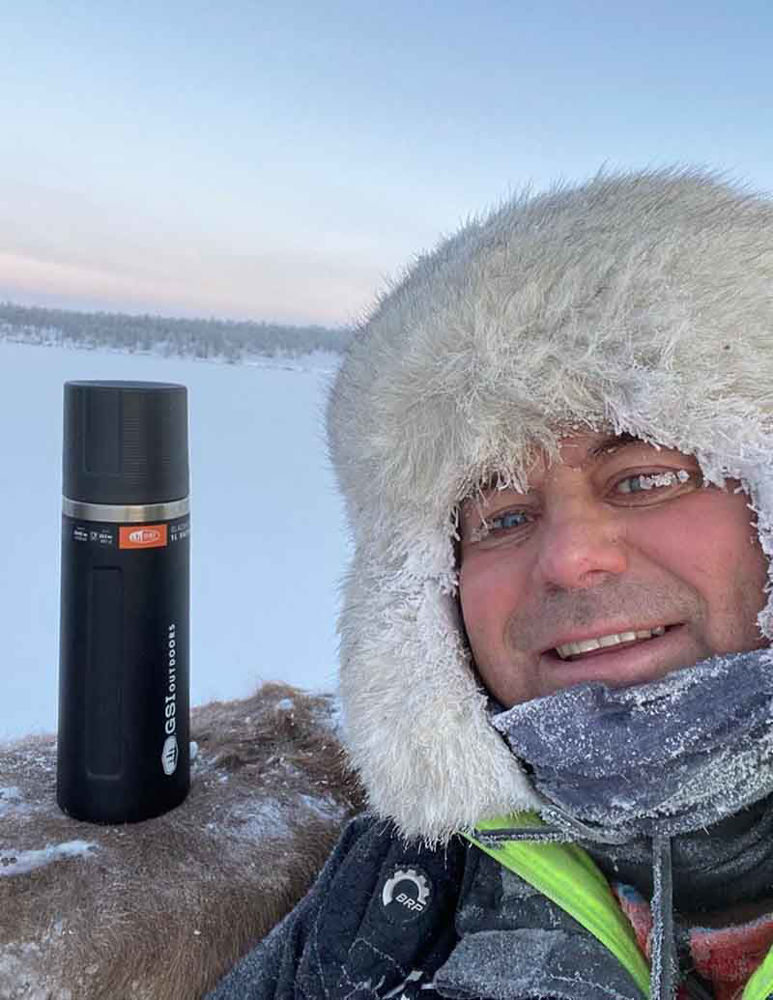Mikkel Isak Eira termostest termos Glacier Stainless Vacuum Bottle